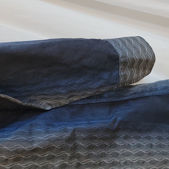 Georg Roth Germany Ombre Wave Button Shirt L - Picture 4 of 7